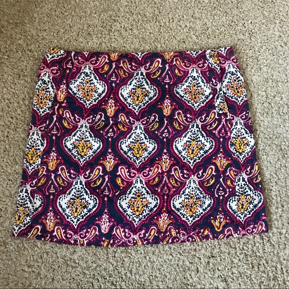 J.Crew Patterned Skirt - Picture 2 of 4